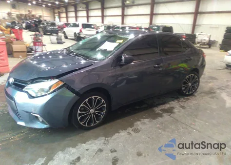 2015 Toyota Corolla Le z USA, uszkodzony, nr VIN 2T1BURHE4FC382193